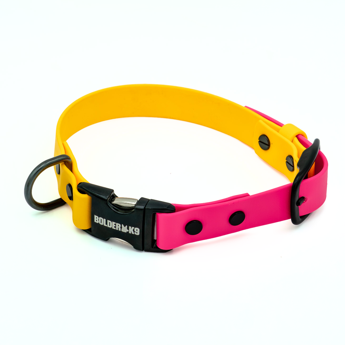 Atlas Quick Release Adjustable BioThane® 1" Dog Collar