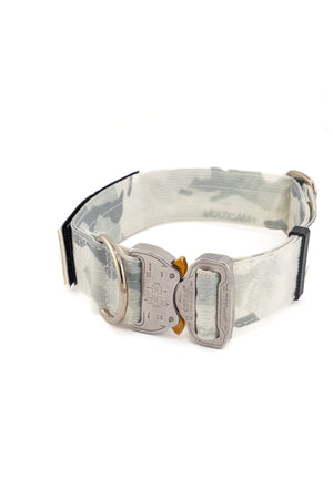 Vanguard 1.5" Tactical Dog Collar with reinforced construction and metal hardware for durability.
