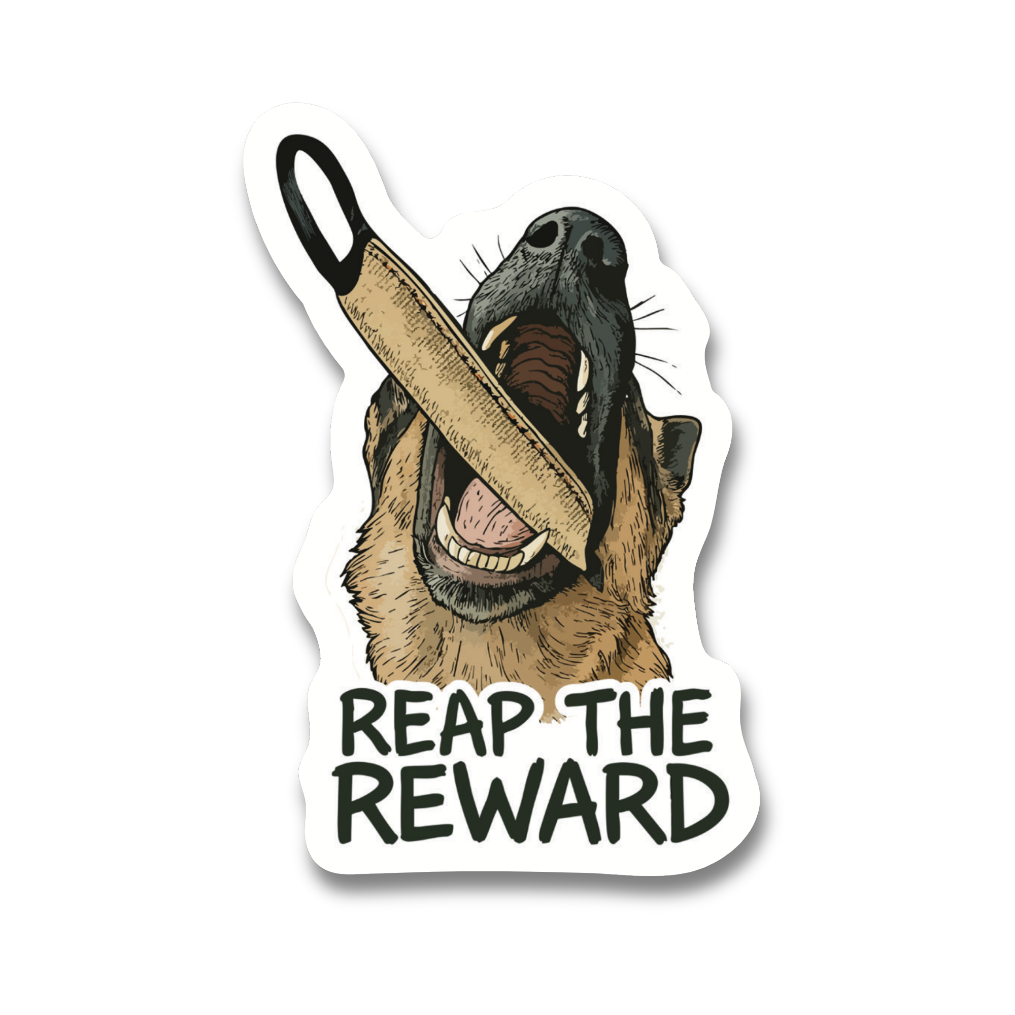 german shepard sticker