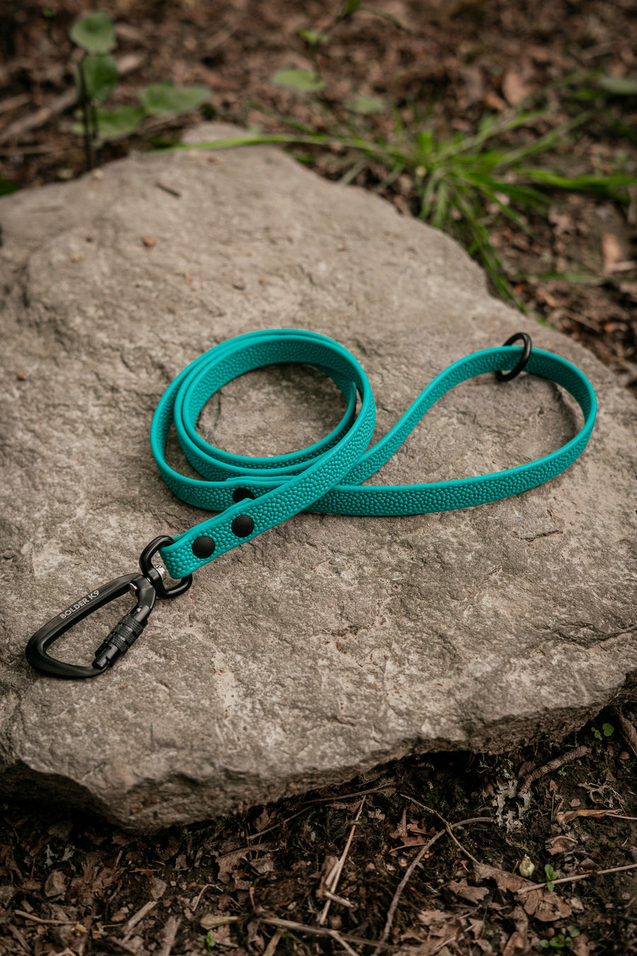 Bolder K9 standard BioThane dog leash for heavy pullers