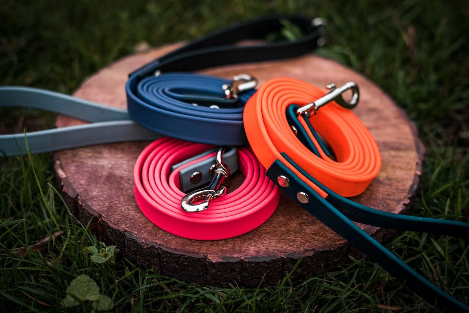 レスポートサック 8220 ベルホーボー ベネフィット ストライプオーグラム新品 Biothane Traffic Dog Lead, Brass Hardware